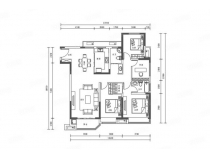 B户型， 4室2厅2卫1厨， 建筑面积约149.00平米