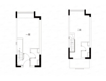 36㎡户型， 公寓， 建筑面积约36.00平米